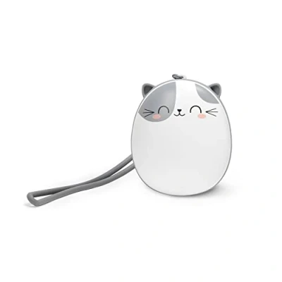 Afbeelding van Legami Bluetooth hoofdtelefoon, draadloze 5 uur afspelen, automatische verbinding iOS en Android, geïntegreerde dubbele microfoon, touch sensor, oplaadkabel inbegrepen, 5,5 x 6 cm