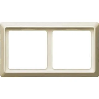 Afbeelding van Busch Jaeger IP44 Afdekraam 2V Wit 2102 32