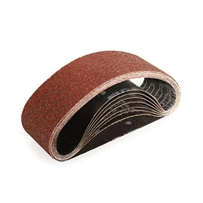 Afbeelding van Sruhrak 75 X 533 MM Schuurbanden, Korrel 40, Schuurband voor het Slijpen Polijsten en Ontroesten, Geschikt Bandschuurmachine 533X75(8 Stuks)