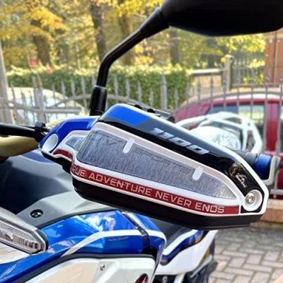 Afbeelding van Resin Bike Motorsticker Compatibel met Honda CRF1100L Afrika Twin Adventure Sports 2021. Handbeschermingsbescherming Tegen Stoten en Krassen. 3D Hars Sticker Motor Gadgets