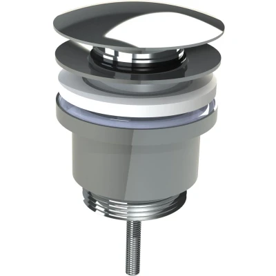Afbeelding van Allibert Afvoerplug Clickwaste Chroom