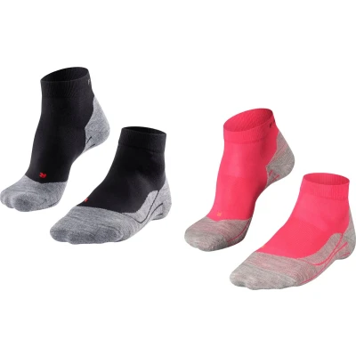 Afbeelding van Falke RU4 Endurance Short 2PACK Running Functional Mediumcushioned Sportsokken sortiment, Dames, Maat: 41/42, Sortiment