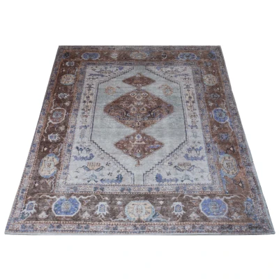 Afbeelding van Vloerkleed Karaca Purple/Brown 07 200 x 290 cm Meerdere afmetingen beschikbaar