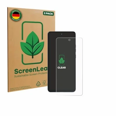 Afbeelding van ScreenLeaf Screenprotector voor Motorola Moto G86 Power Duurzame schermbescherming Folie Beschermfolie transparant (2 Stuks)