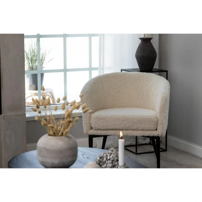 Afbeelding van Svea Liro fauteuil Teddy wit