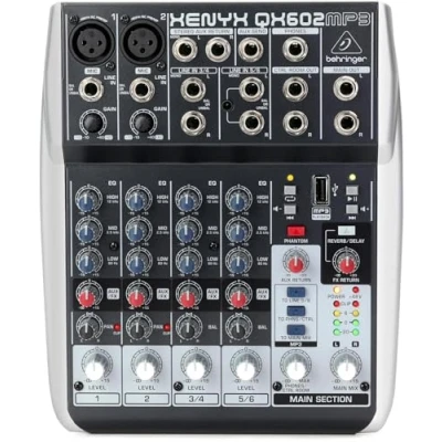 Afbeelding van Behringer,XENYX QX602MP3