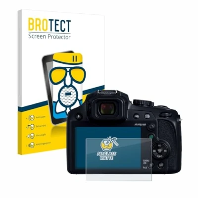Afbeelding van BROTECT Screenprotector voor Panasonic Lumix DC FZ82D Folie Beschermfolie Beschermglas matte