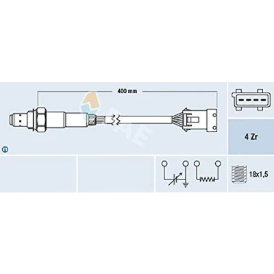 Afbeelding van Fae Lambda sonde 77211