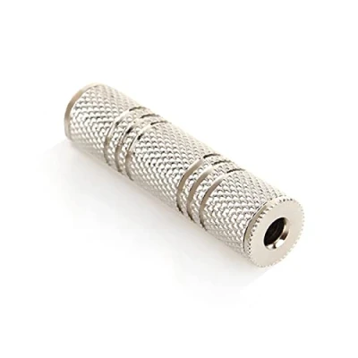 Afbeelding van Zerone 3.5mm Stereo Jack Adapter, Vrouwelijke naar Aux Koppeling Audio Joiner Connector Socket