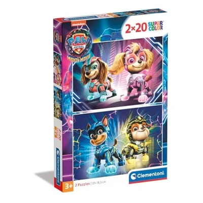 Afbeelding van Clementoni Legpuzzel Super Color PAW Patrol, 2x20st.