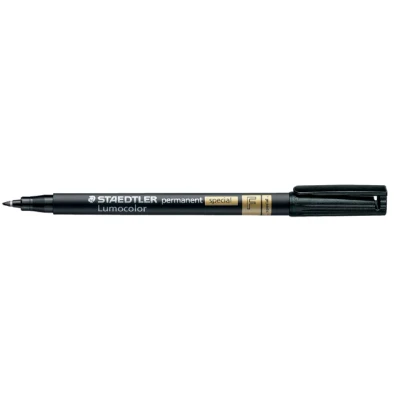 Afbeelding van Viltstift Staedtler Lumocolor 319 special permanent F zwart