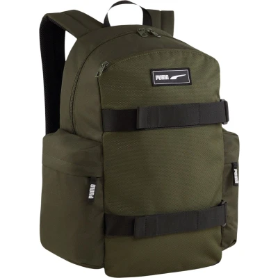 Afbeelding van Puma DECK Backpack Unisex Rugzak, Maat: One Size, Dark olive