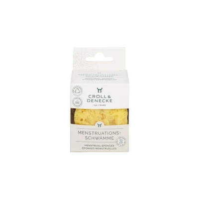 Afbeelding van Croll &amp; Denecke Natuurlijke Menstruatiesponsjes 2 Stuks