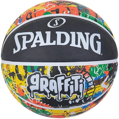 Afbeelding van Spalding Graffiti (Size 7) Basketbal Heren Zwart / Multicolor Maat: 7