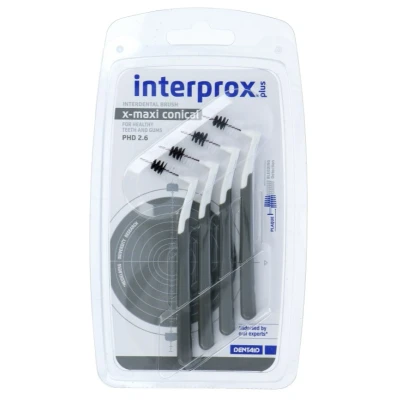 Afbeelding van Interprox Plus Ragers X Maxi, Grijs, 4 Stuk