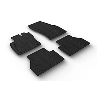 Afbeelding van Gledring Rubbermatten passend voor Volkswagen Caddy V MPV 2020 (T profiel 4 delig + montageclips)