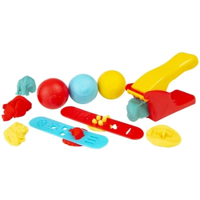 Afbeelding van Fisher Price Dough Dots Klei Set In Rugzak 6 Delig