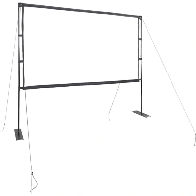 Afbeelding van vidaXL Projectiescherm met statieven 120 inch 16:9
