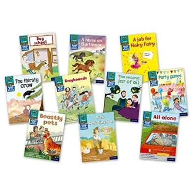 Afbeelding van Read Write Inc. Phonics Book Bag Books: Blue Set 6 Storybooks Mixed Pack of 10