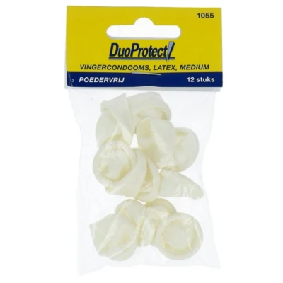 Afbeelding van DuoProtect Vingercondooms Medium 12st