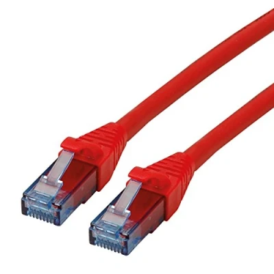 Afbeelding van Netwerkkabel Cat6a U/UTP 1.5 meter (100% koper, LSZH, Rood)