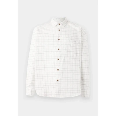 Afbeelding van Only &amp; Sons Onsbarney Check Overhemd, Heren, Maat: Medium, Egret