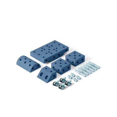 Afbeelding van MODU Explore r Set, diepblauw/hemelsblauw