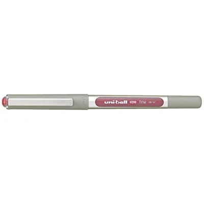 Afbeelding van uni ball Eye Fine UB 157 rollerbalpen, verpakking van 12 stuks, wijn