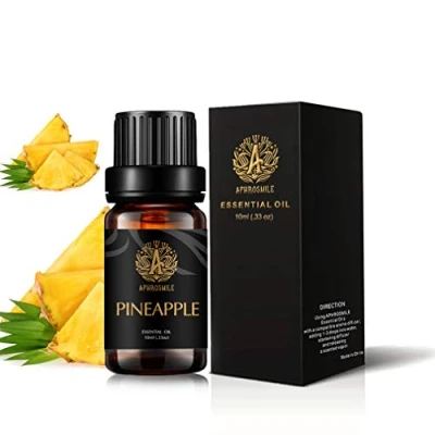 Afbeelding van aromatherapie ananas etherische olie voor diffuser, 100% pure geurende luchtbevochtiger, ananasolie thuis, 10ml zeep maken