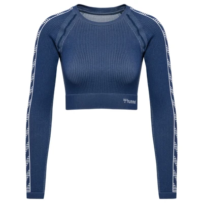 Afbeelding van Hummel Functioneel shirt navy / wit