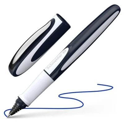 Afbeelding van Rollerbalpen Schneider Ray blauw/wit