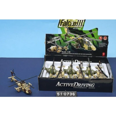 Afbeelding van DC 1:88 Hubschrauber, Rückzug, L+S, sort