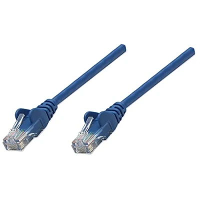 Afbeelding van intellinet netwerkkabel patchkabel &quot;Cat6 S/FTP LSOH RJ45 Male/RJ45 Male&quot; 1.5 Meter Length blauw