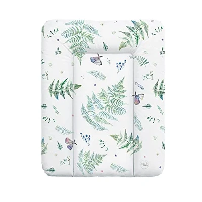 Afbeelding van Ceba Baby® Zachte aankleedkussen, 50 x 70 cm, babyaankleedkussen, voor jongens en meisjes, waterdicht, afwasbaar onderhoudsvriendelijk, Oeko Tex® standaard 100, Made in EU, polypodie