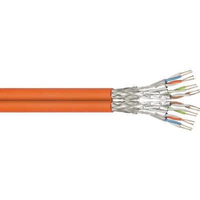 Afbeelding van Goobay CAT7a S/FTP Duplex installatiekabel 100 meter