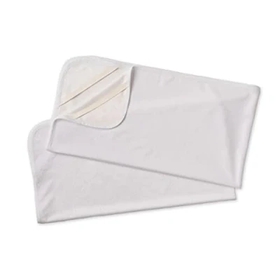Afbeelding van FlyIdeas Set van 2 Waterdichte Bamboe Matrasbeschermers voor Wiegjes, Kinderbedjes en Kinderwagens I Superzachte Absorberende Hypoallergene Ftalaat Vrije Hoezen Babybedden (160x80 cm)