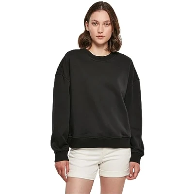 Afbeelding van Ladies Oversized Crewneck Sweater met ronde hals Black L