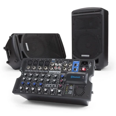 Afbeelding van Samson XP800 portable PA systeem