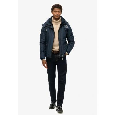 Afbeelding van Superdry Hooded Mountain Outdoorjas, Heren, Maat: XXL, Eclipse navy