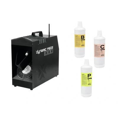 Afbeelding van EUROLITE Set Dynamic Faze 1000 + fluids