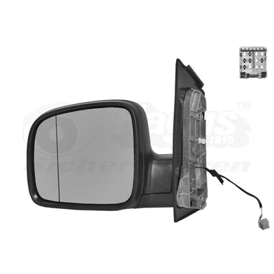 Afbeelding van Van Wezel Buitenspiegel 5896807