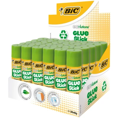 Afbeelding van Lijmstift Bic ecolutions 8gr 20+10 gratis