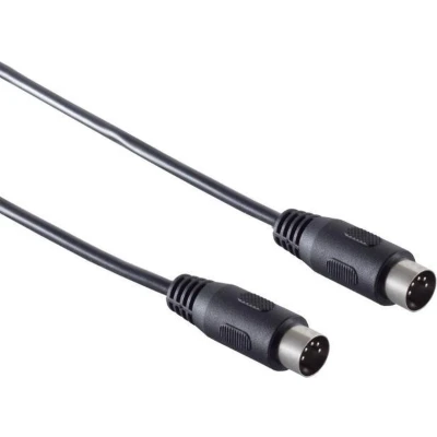 Afbeelding van S Impuls DIN 5 pins audiokabel / zwart 2 meter