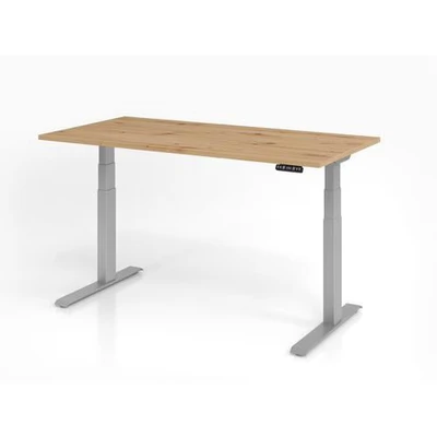 Afbeelding van XDKB 16 S 160x80 Bureau Elektrisch in hoogte verstelbaar 160 x 80 Knoestige Eiken Tafelhoogte I