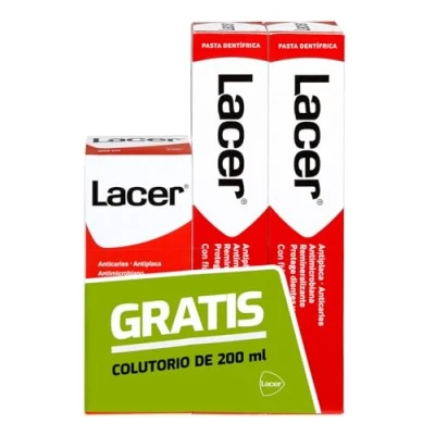 Afbeelding van PDL Dubbele pasta 125 ml + 200 gratis kleurstoffen, anti plaque werking, cariës, antimicrobieel, bestrijdt flora die cariës veroorzaakt, versterkt tandglazuur en dentine, uitgebreide