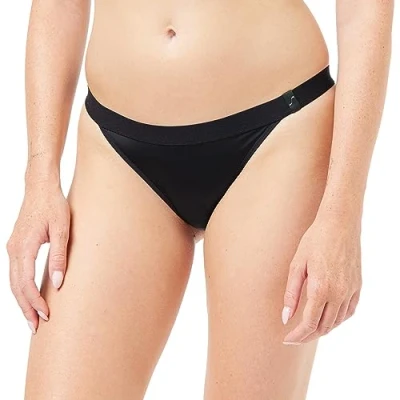 Afbeelding van S by Sloggi x Rosie Woods Tiny Tanga Zwart polyamide Small Dames