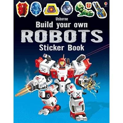 Afbeelding van Build Your Own Robots Sticker Book