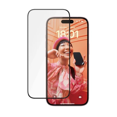 Afbeelding van PanzerGlass Ceramic Protection Ultra Wide Fit Screenprotector (glas) iPhone 15 1 stuk(s) 2837