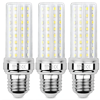 Afbeelding van HZSANUE E27 LED Maïs Lampen 20W, 150W Gloeilampen Equivalent, 3000K Warm Wit,2200Lm, Edison Schroef Lampen, niet Dimbaar, Pakket van 3