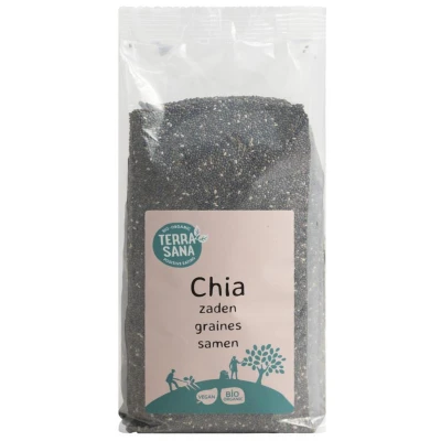 Afbeelding van Terrasana RAW Chia zaad zwart 600 g